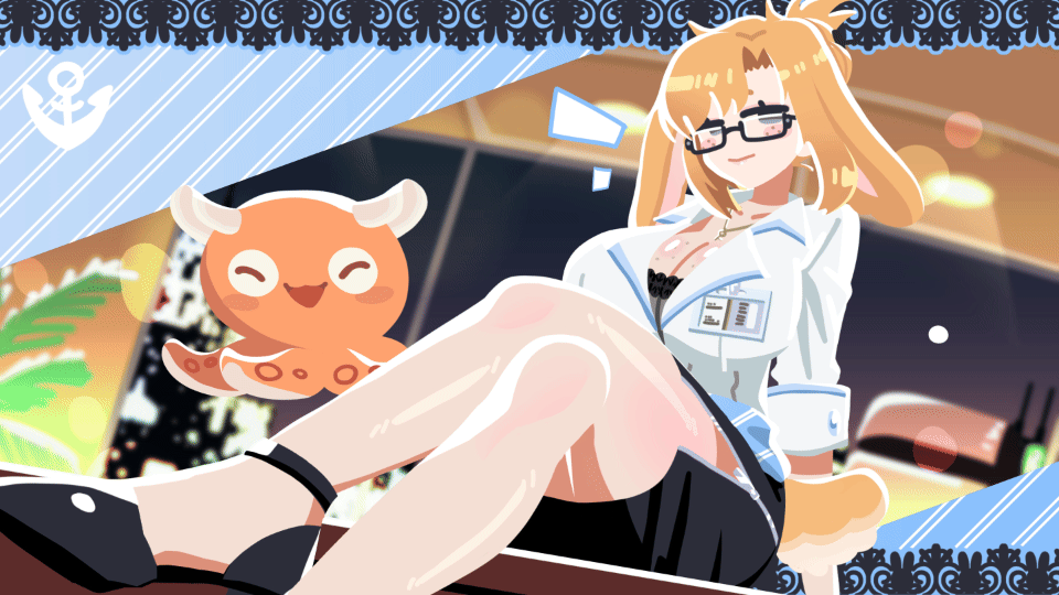 【Skeb】VTuberさんの待機画面・ED用アニメーション-1