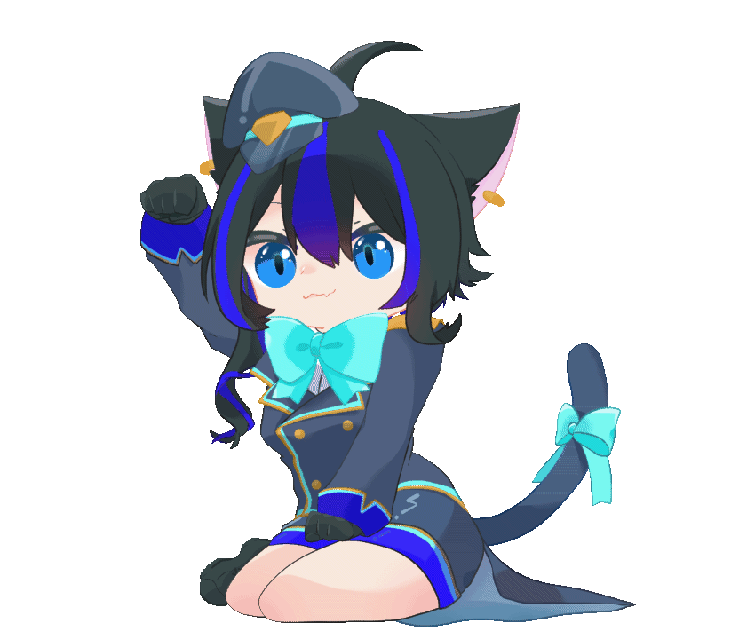 【にゃん堕ふる様】アニメーションイラスト-1