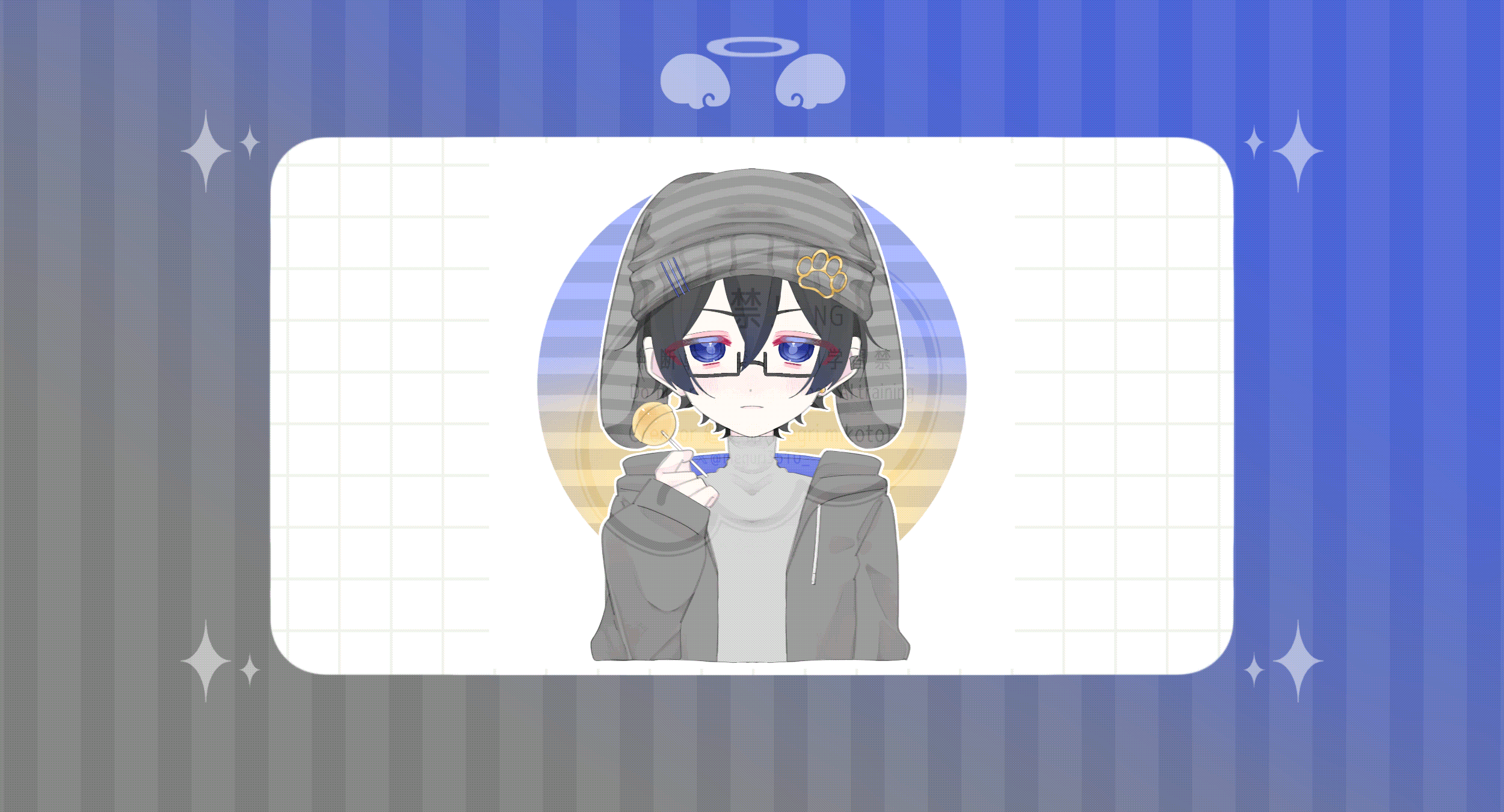 【量産】ひまんちゅ様《ｹﾓ耳ﾆｯﾄ帽》-1