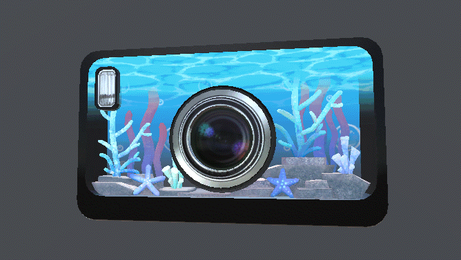 3D小物モデル「海カメラ」-1