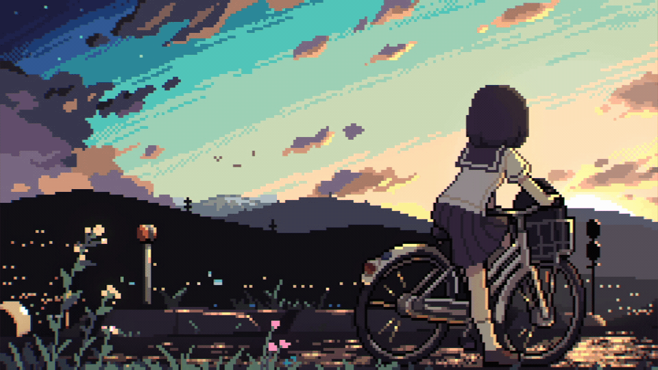 ［個人制作］雨上がり夕日-1