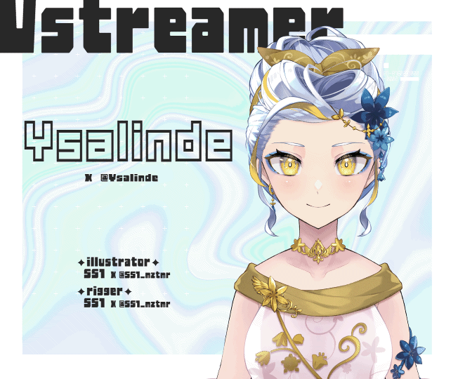 【オーダーメイド】Ysalinde様ご依頼2Dモデル-1