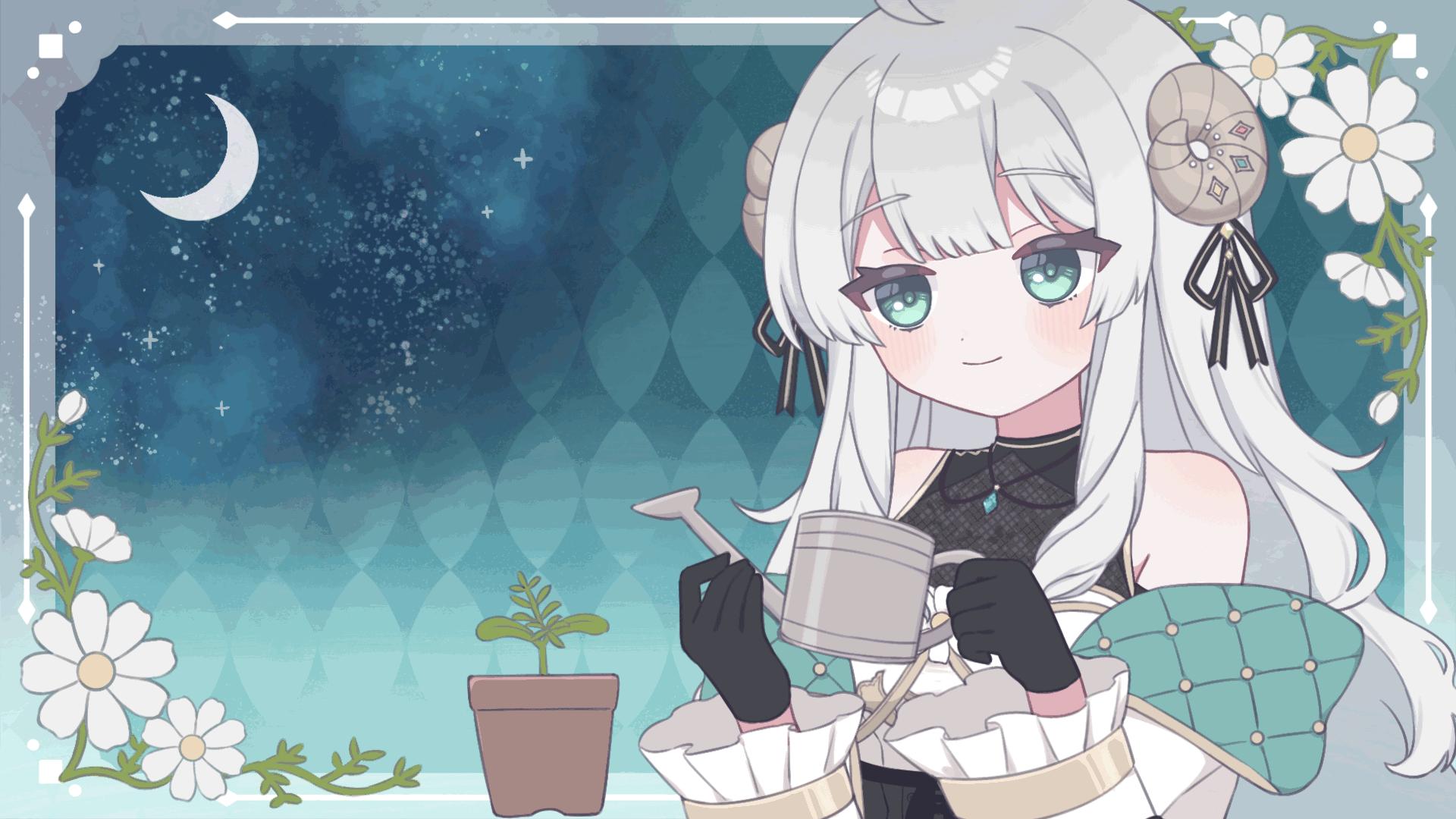 コスモ=オリミア様 ED画面イラスト・アニメーション-1
