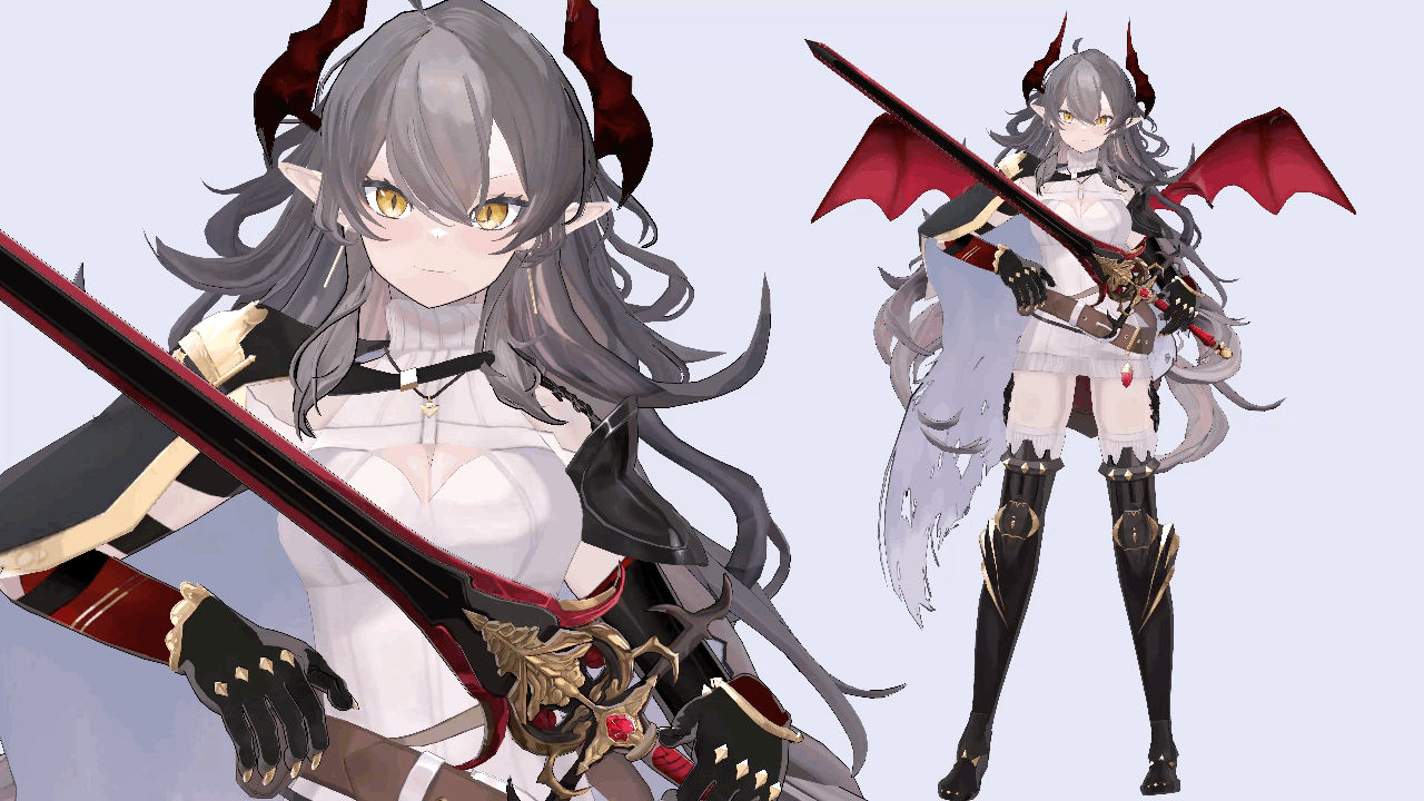 Guinevereさん3Dモデル-1