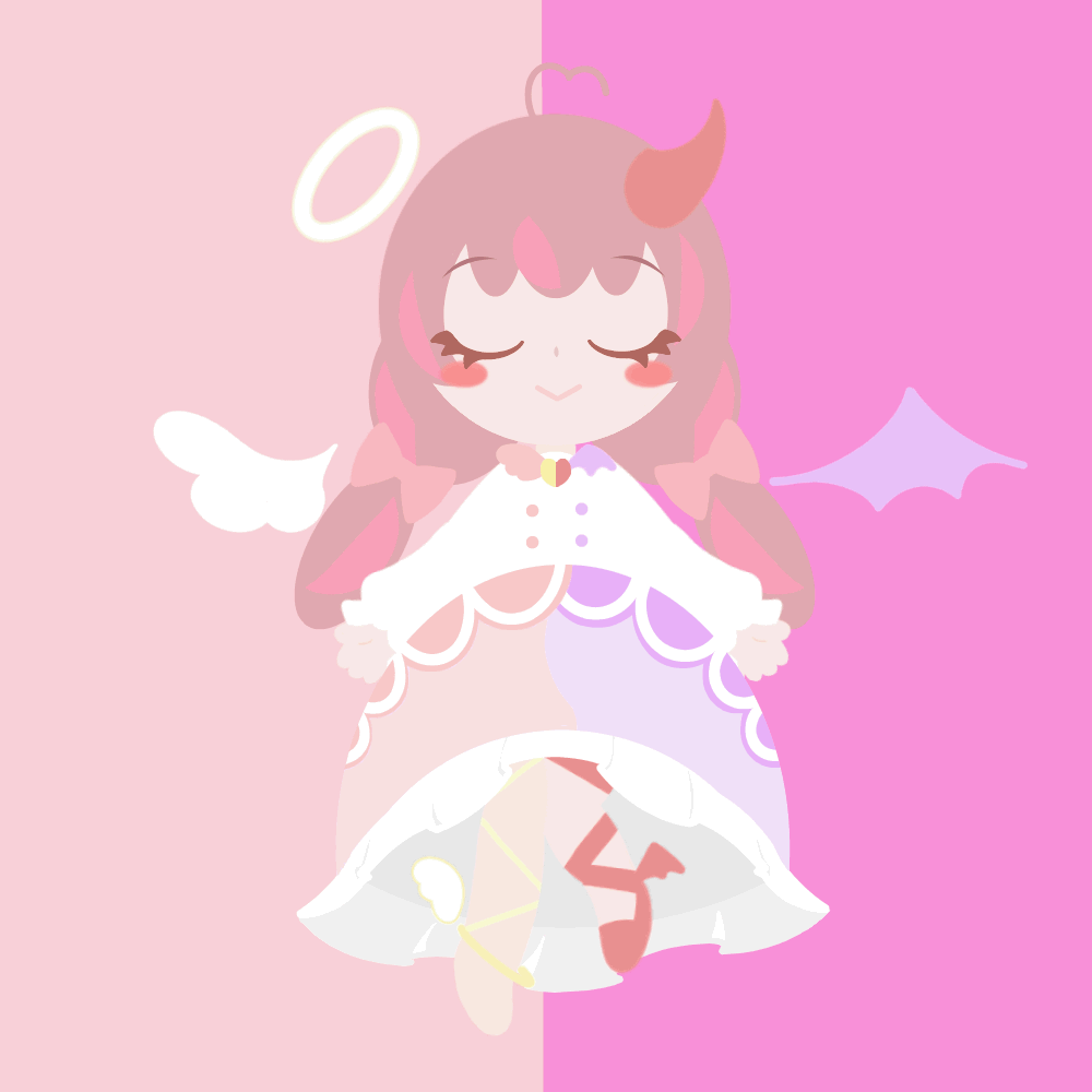 【量産依頼】天使と悪魔　1枚500円-1