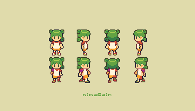 Yotsuba Fan Pixel Art-1