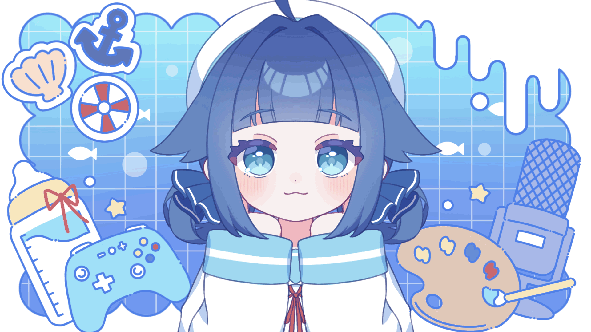 小日向ぴな様 ED画面イラスト・アニメーション-1