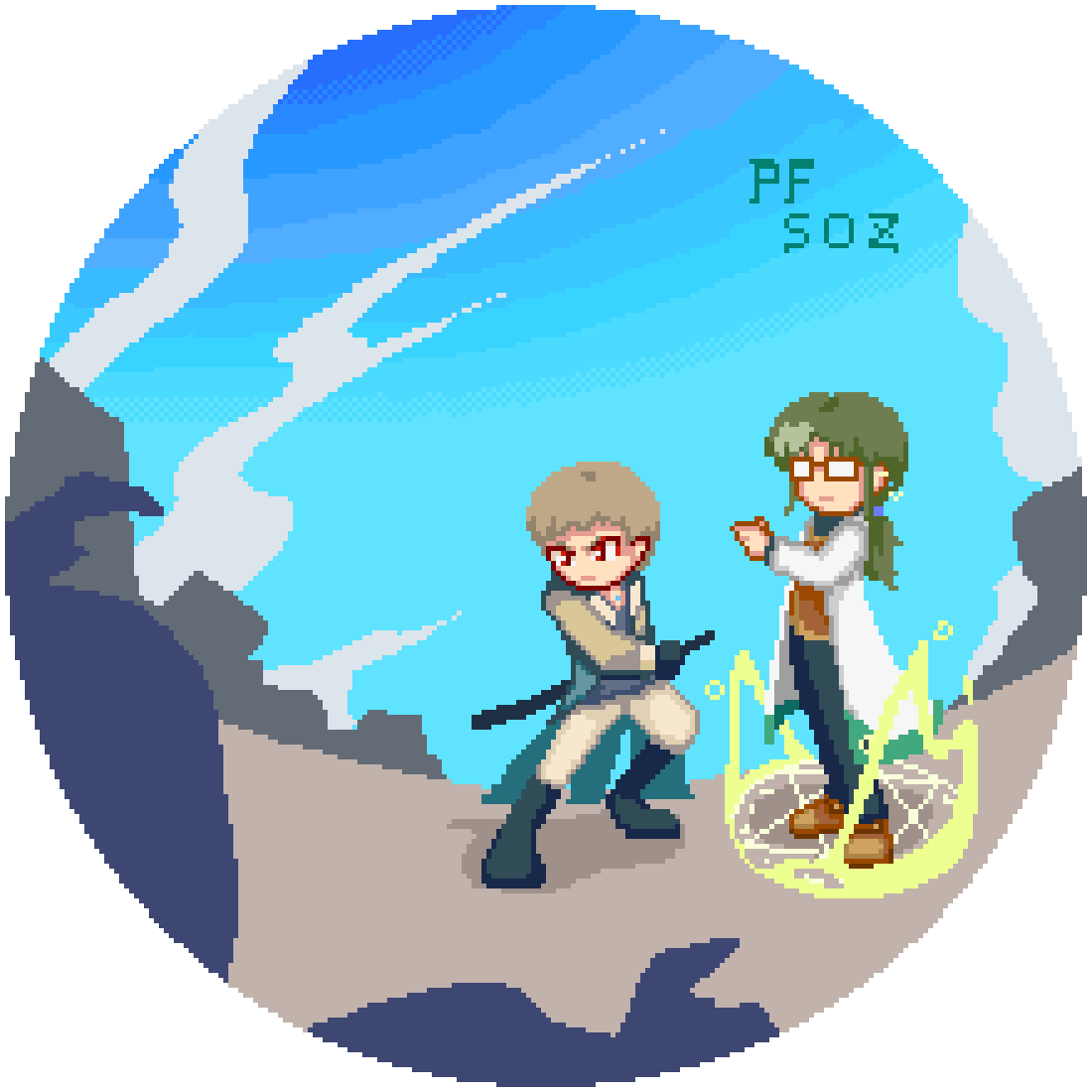 ちょっと動くドット絵-1