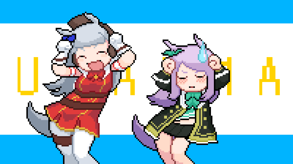 ウマ娘ドット絵ファンアート-1