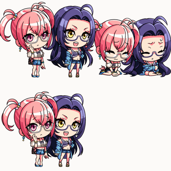 【お仕事】SDキャラ素体/モーション-1