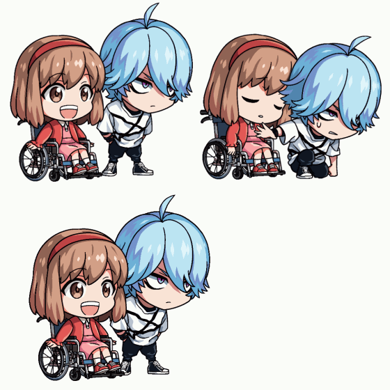 【お仕事】SDキャラ素体/モーション-1