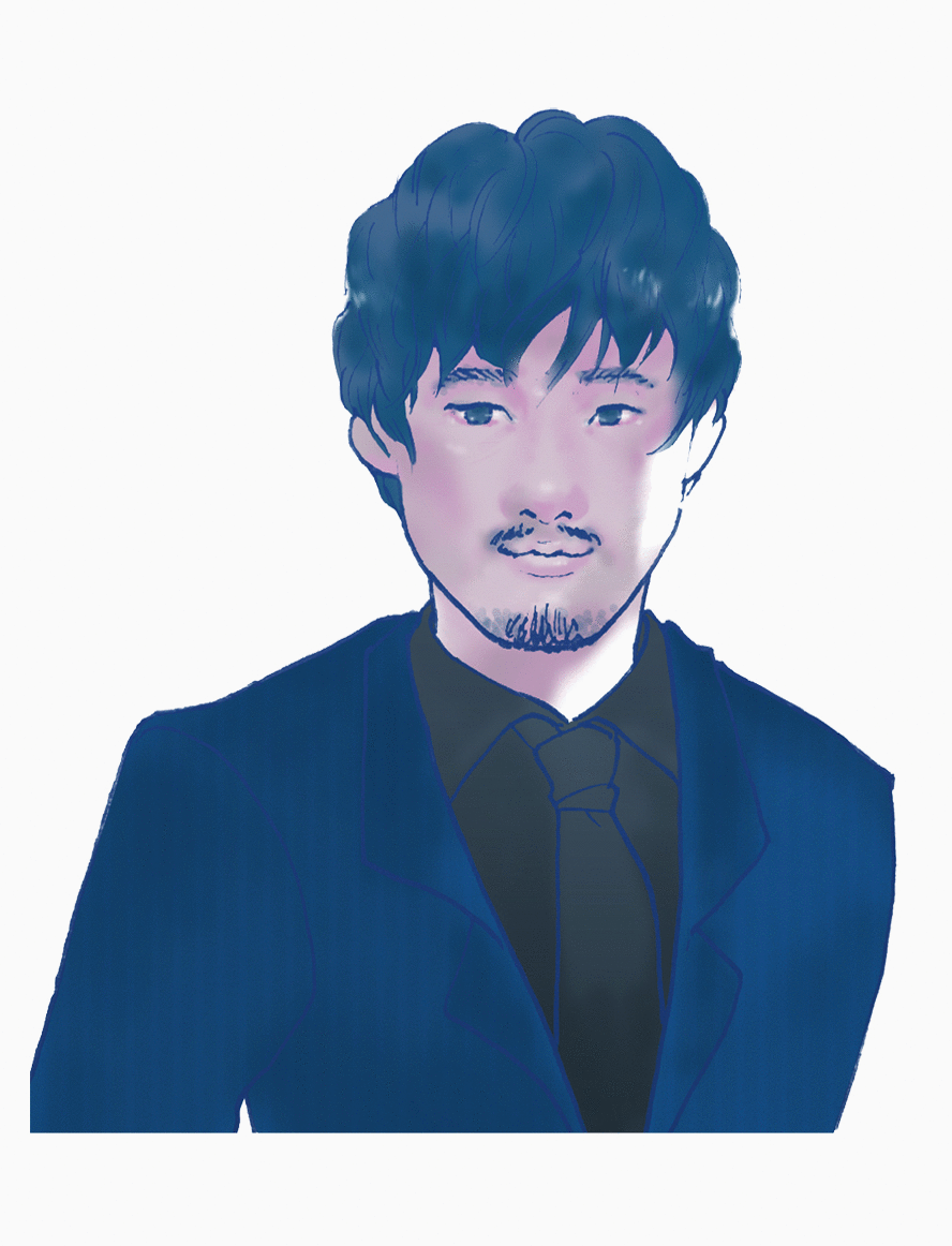 【作画メイキング】CJ社長様イラスト2018-1