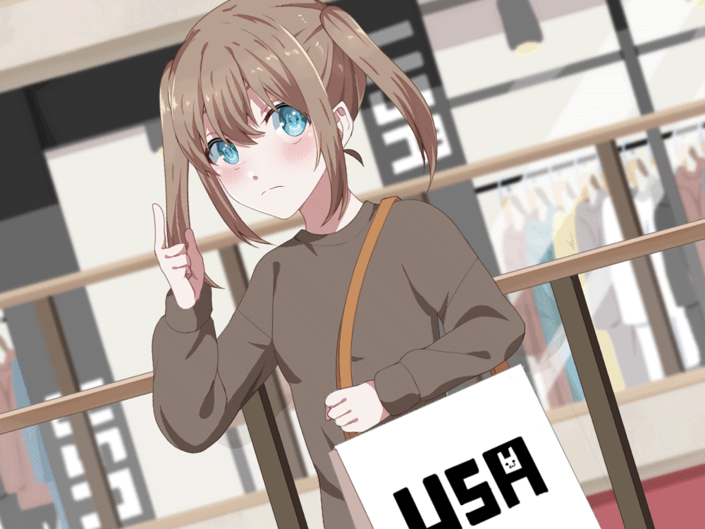 創作　live2d 買い物-1