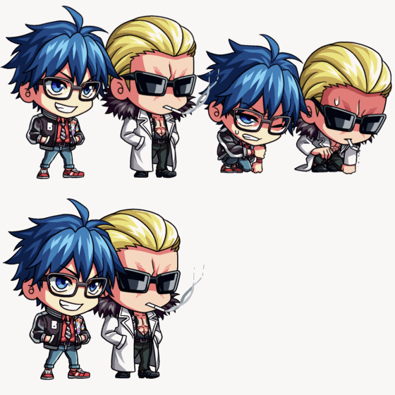 【お仕事】SDキャラ素体/モーション-1