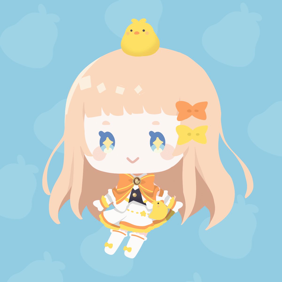 Vtuberデフォルメイラスト-1