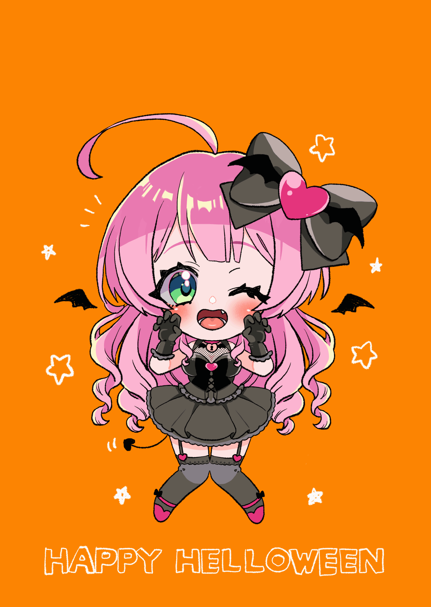【ご依頼】Vtuber様の待機画面用のミニキャラ制作-1