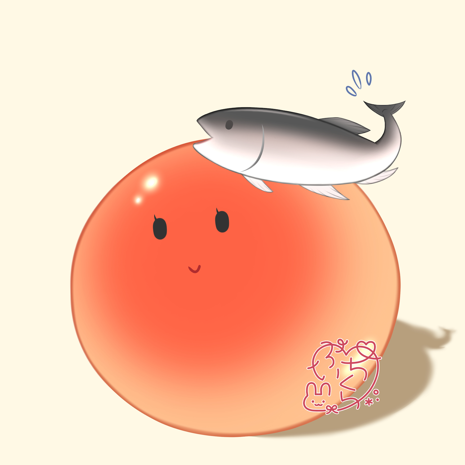 【特別価格】ムツゴロウ　プー助　額縁付きイラスト あき地次の主役はハム松🐹というわけで、 ハム松って誰やねんな