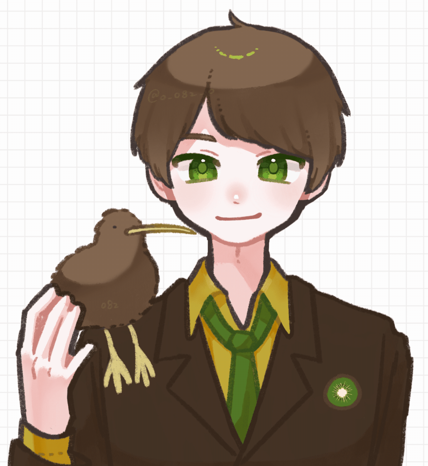 うやくん様 バストアップイラスト-1