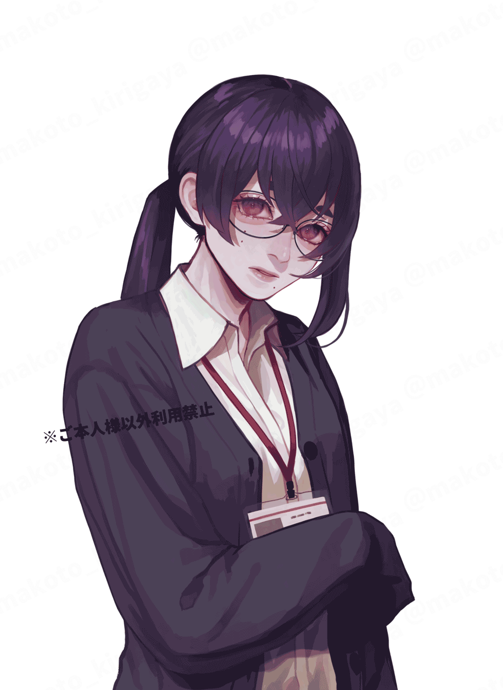 動く立ち絵/甘萬つもり様-1