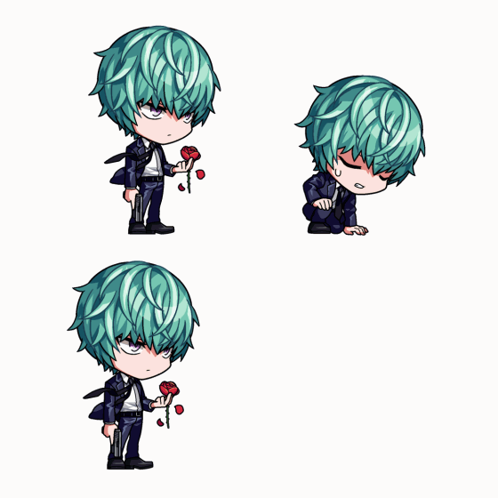 【お仕事】SDキャラ素体/モーション-1