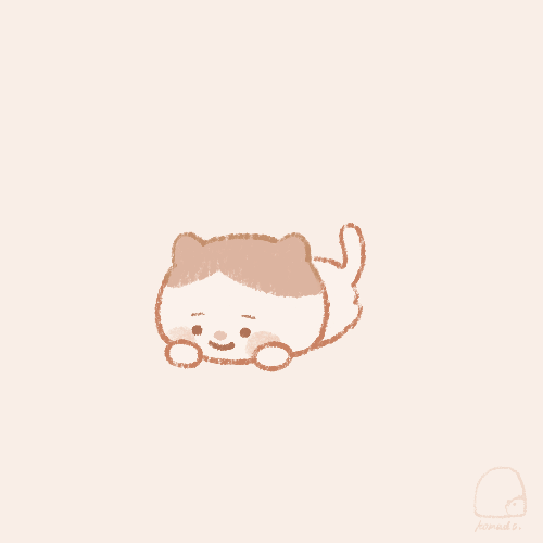 すこしだけ動くねこ-1