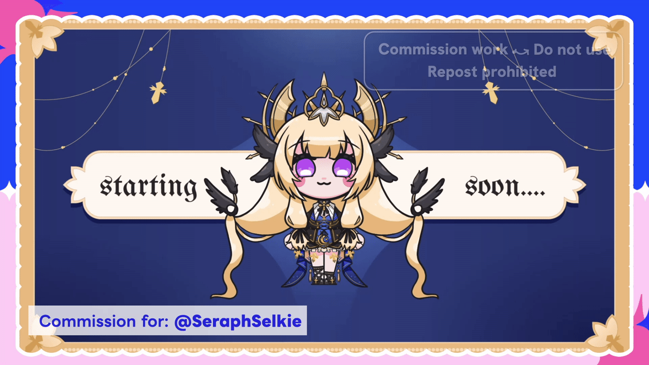 SpookyRemu's YCH Animated Loading/Starting Stream Screen-1