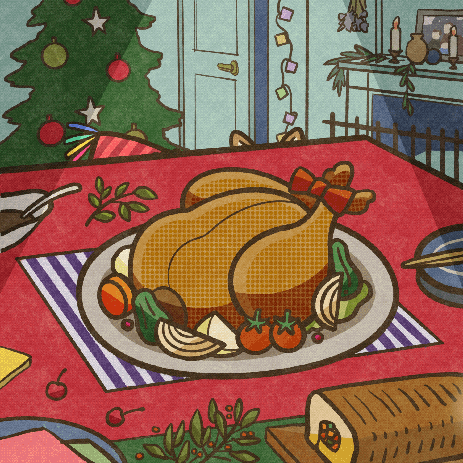 クリスマスのごちそう-1