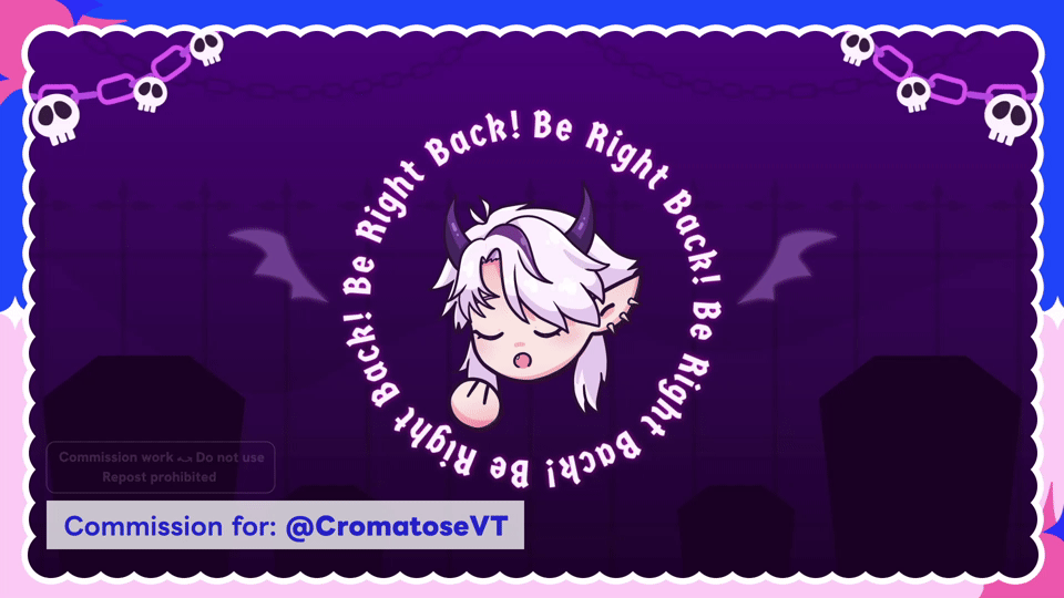 cromatose's YCH Animated Loading/Starting Stream Screen-1