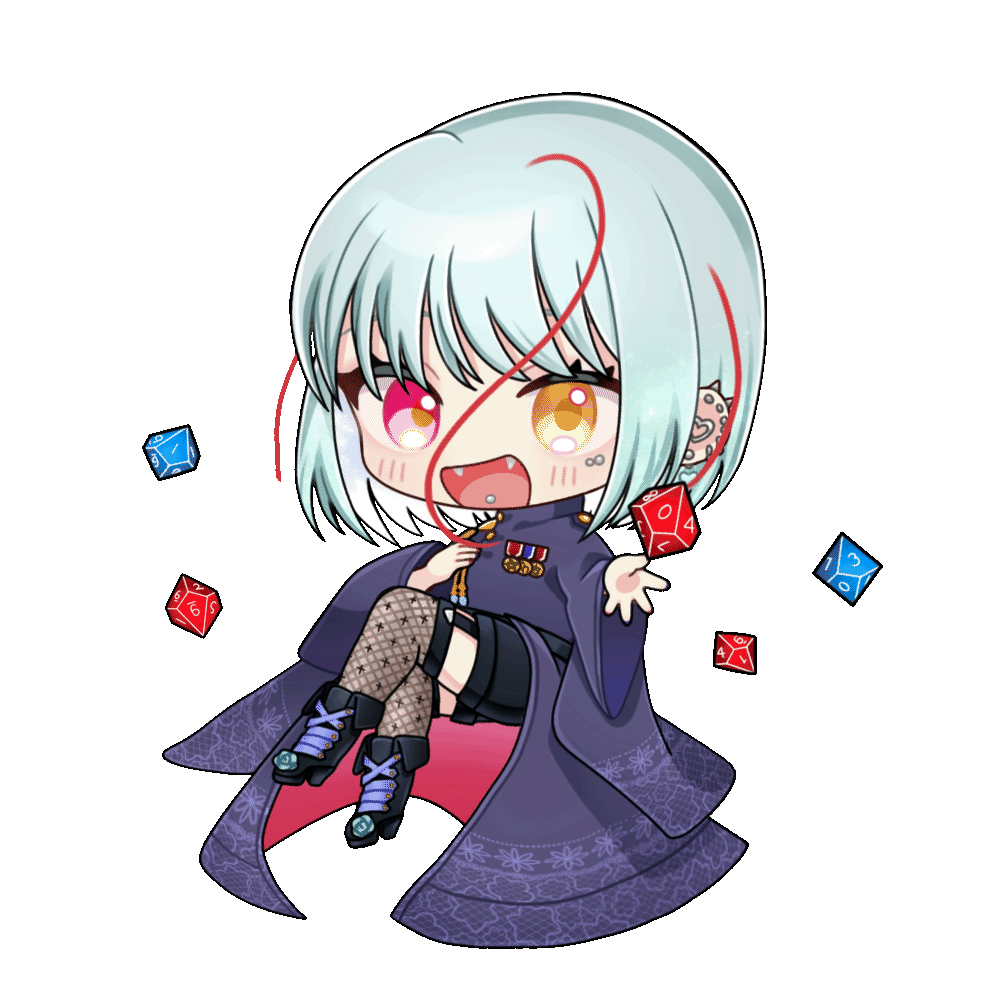 糸奇 菜狐様アニメーションGIF/coms-1