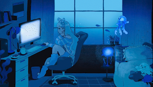 藍月なくる/ループアニメーション-1