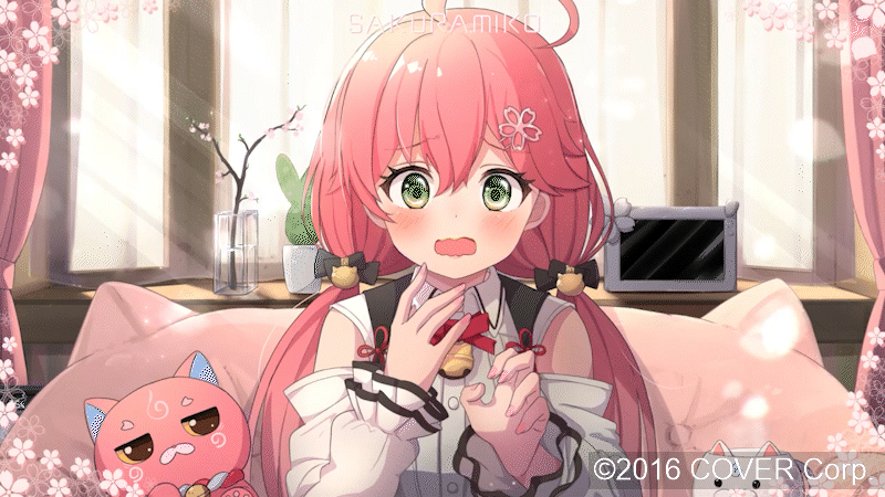 OPアニメーション制作　ホロライブ・さくらみこ様-1