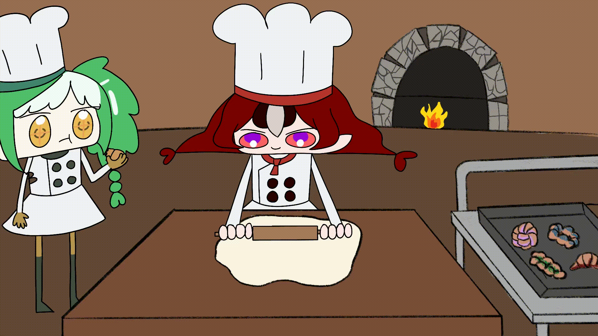 麵包師Ewaki& 吃麵包Lika-1