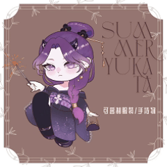 PNGTuber+夏日浴衣模板-1