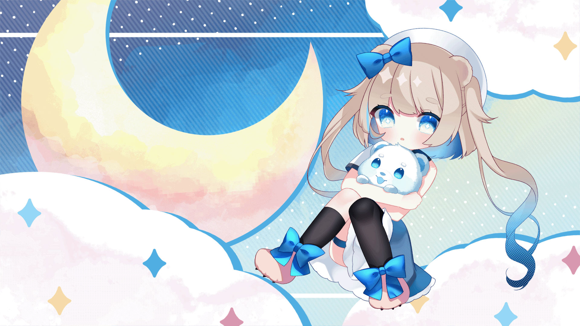 SDイラスト・live2dループアニメーション┆廼星ろほあ様 -1