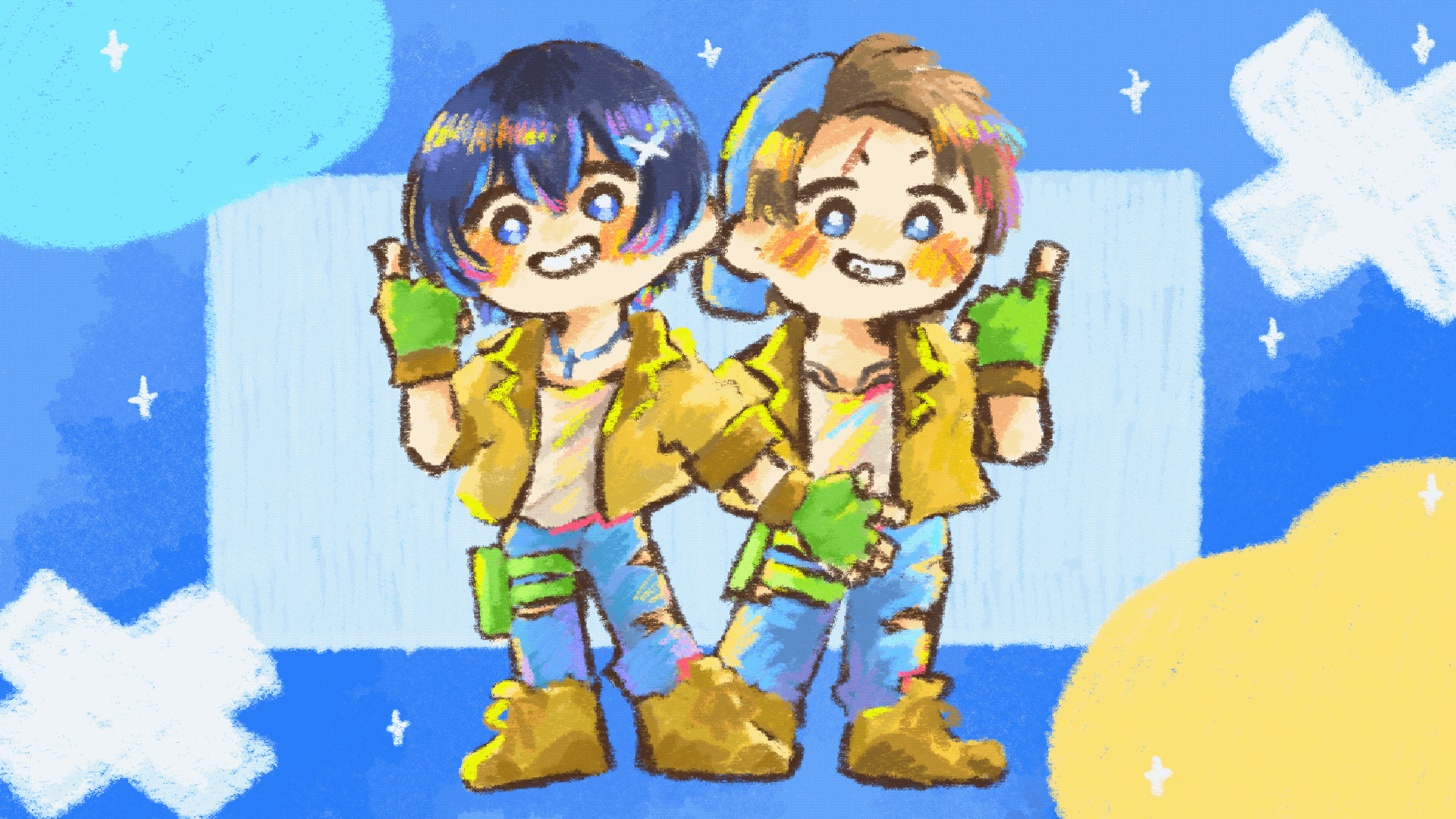 vtuberじゃむ様配信用イラスト-1