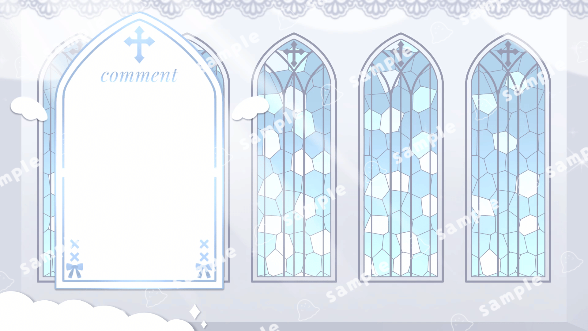 アニメーション付き配信用背景-1