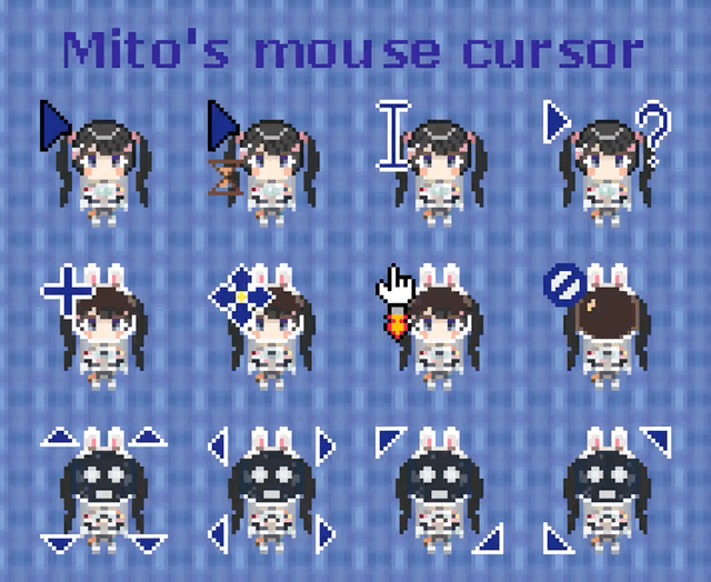 宇宙服月ノ美兎ちゃんマウスカーソル-1
