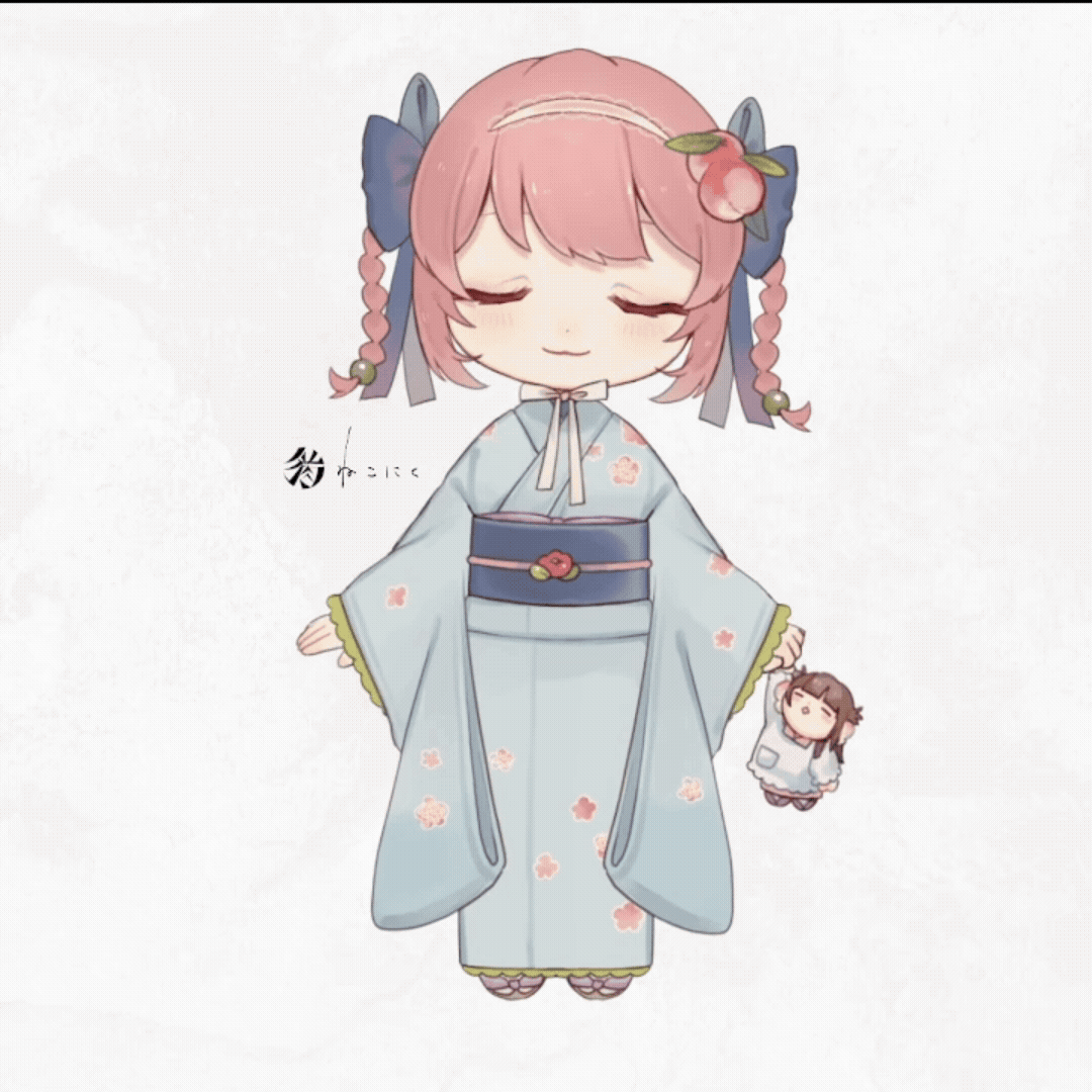 【Live2Dモデル】自主制作モデル-1