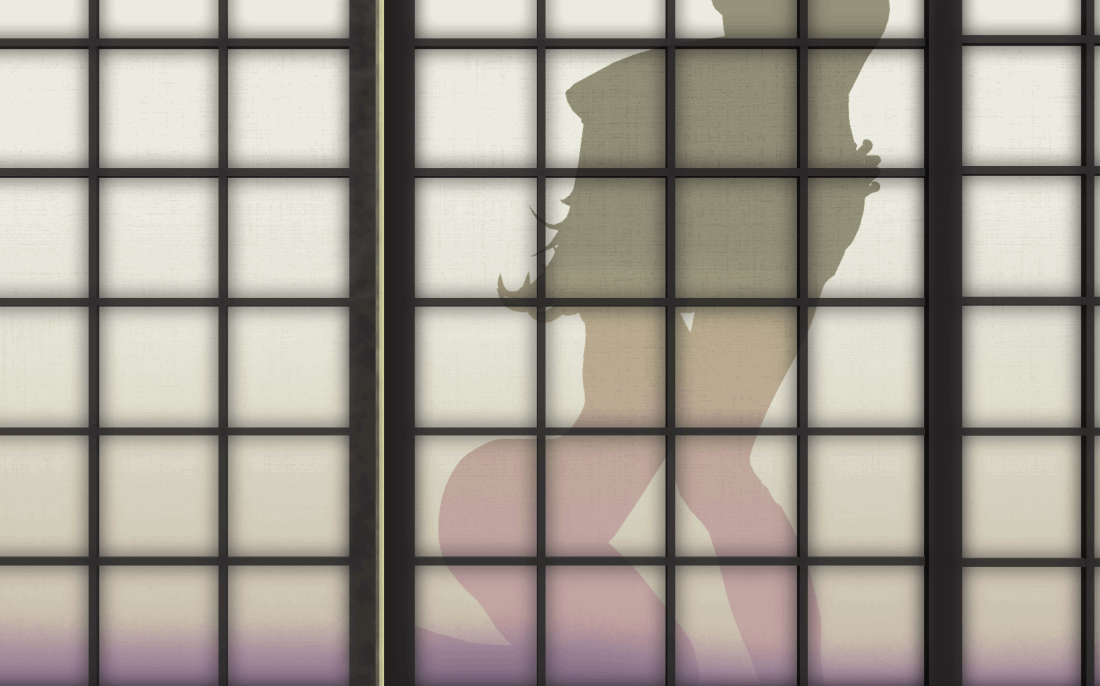 前後にうごく影絵-1