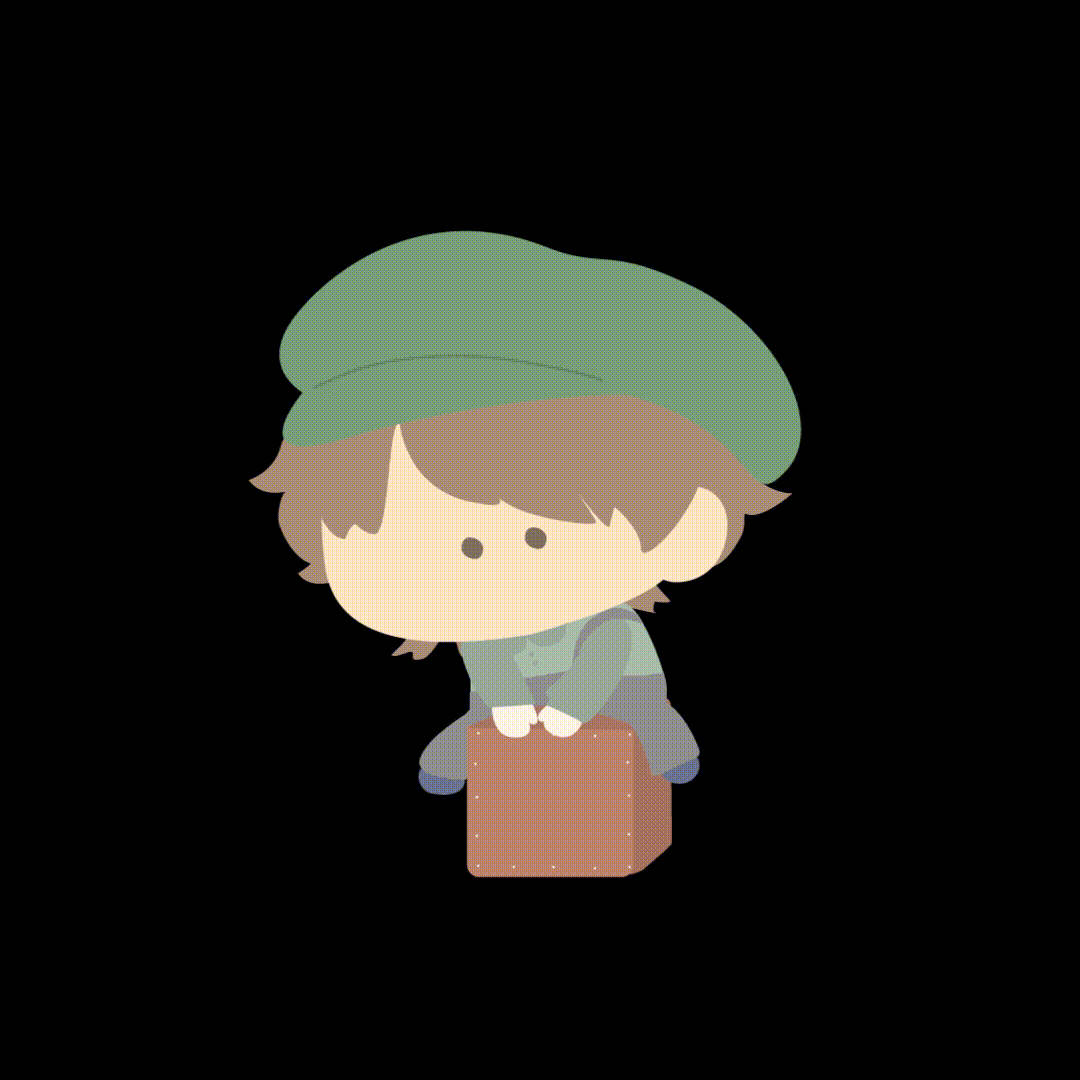 Aftereffects カホンを叩くモーション-1