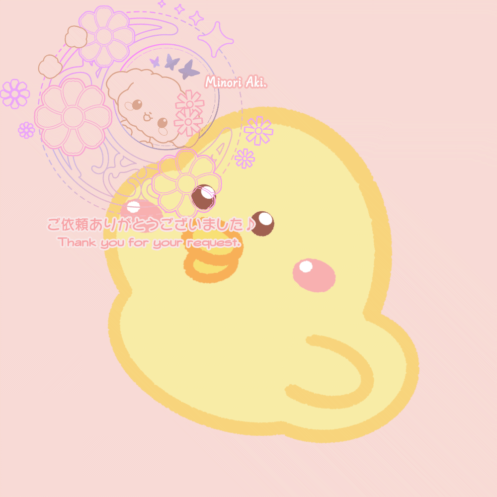 【量産依頼】もぐもぐとりさん　1枚800円-1