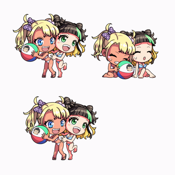 【お仕事】SDキャラ素体/モーション-1