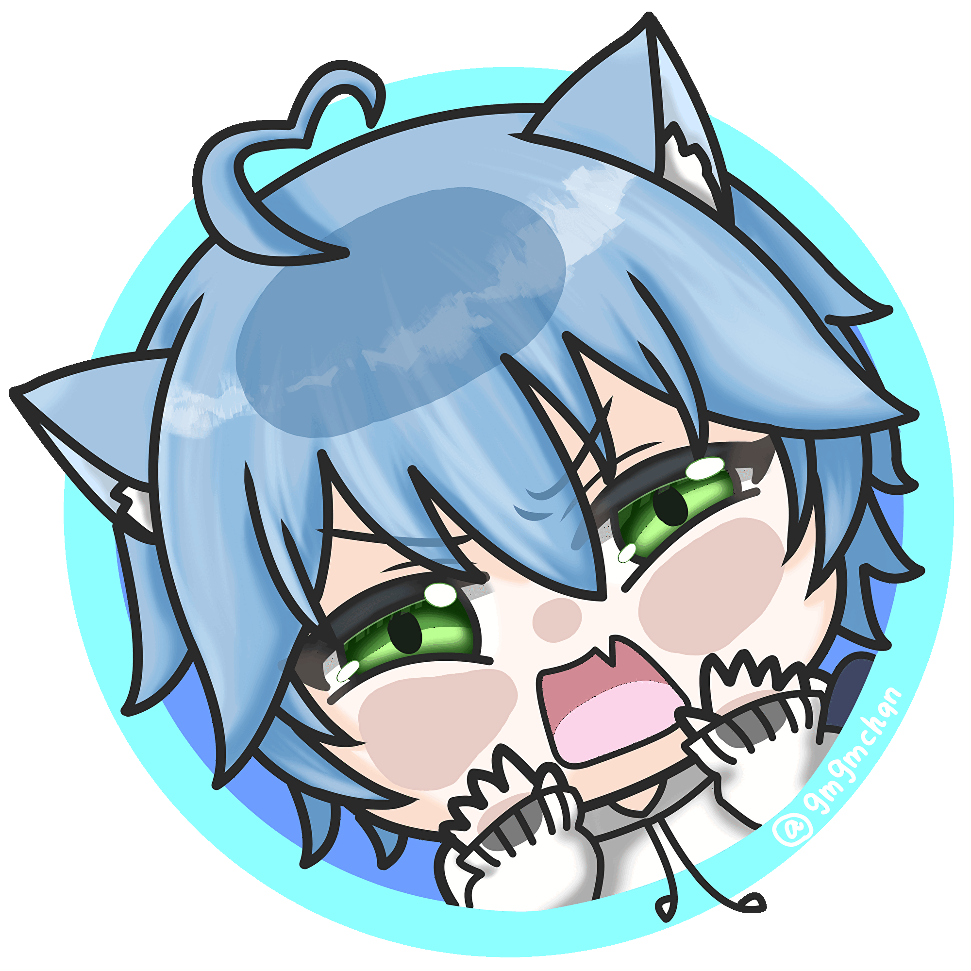 依頼⎟ねちょこん（gif）-1
