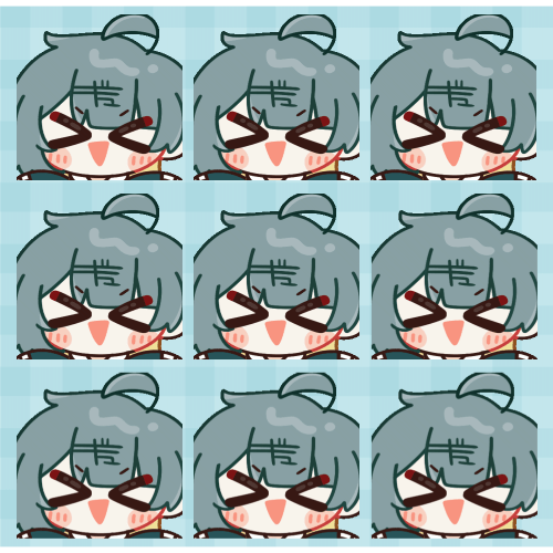 自主制作アニメーションスタンプ①-1