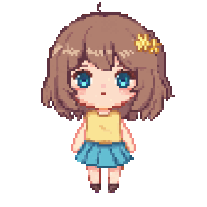 【ドット絵gif】立ち姿-1