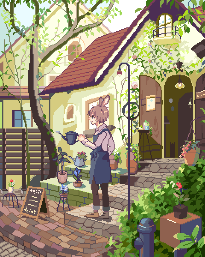 「…いらっしゃい！」-1