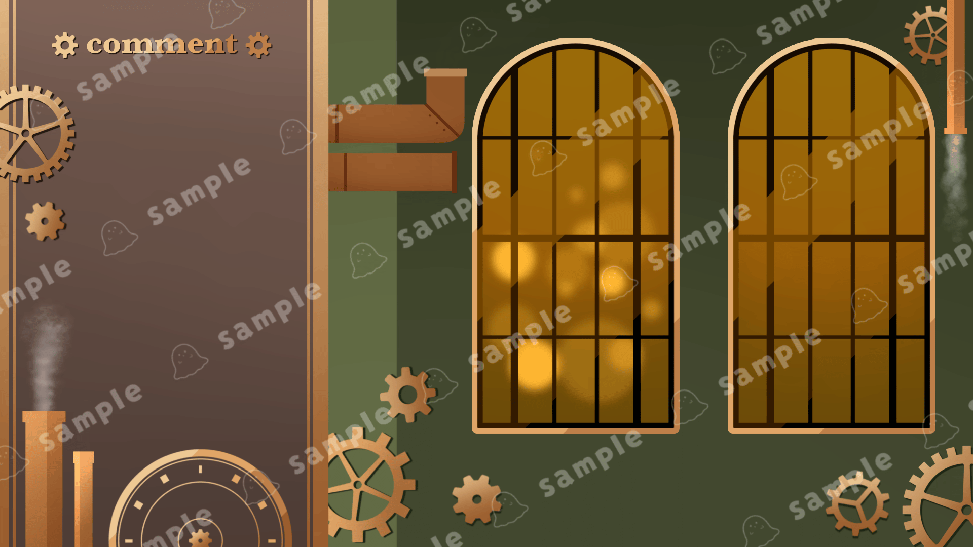 アニメーション付き配信用背景-1