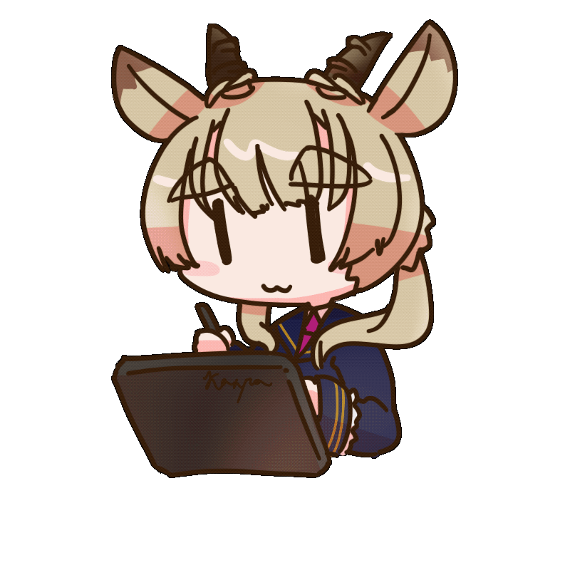 SDキャラクターアニメーションGIF-1