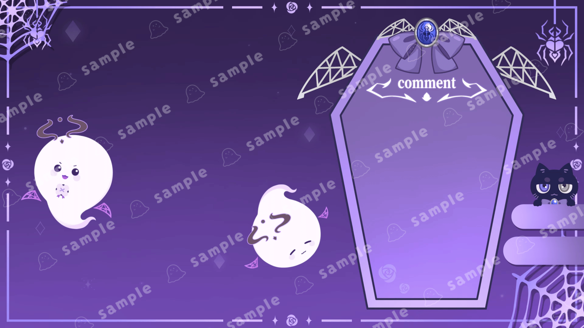 【Vtuber様】アニメーション付き配信用背景-1