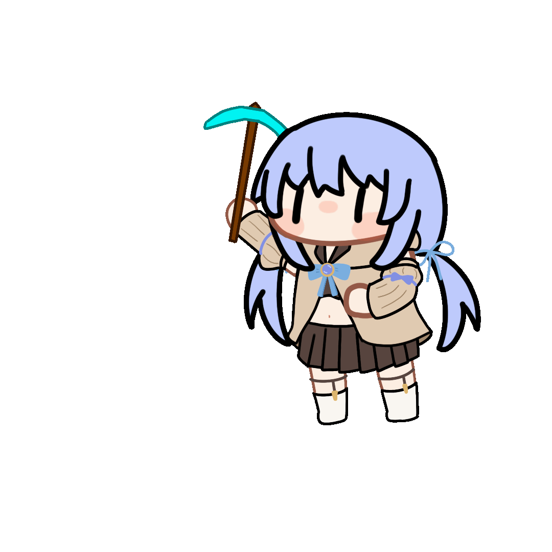 【ルフルフ】ツルハシ-1